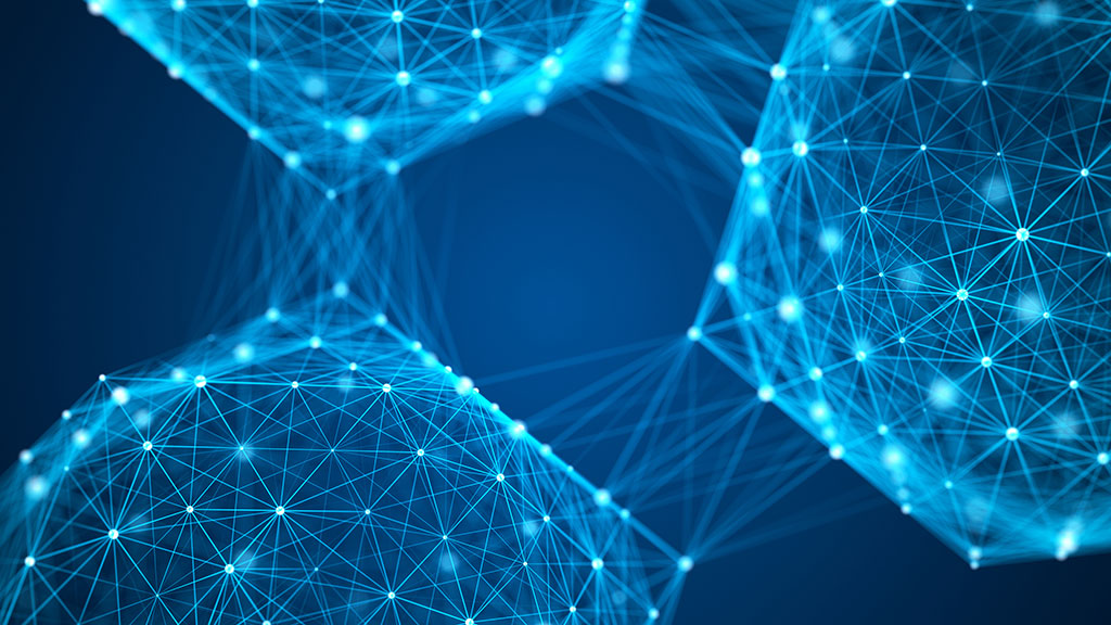 abstract illustration of a neural network